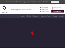 Tablet Screenshot of leemic.co.uk